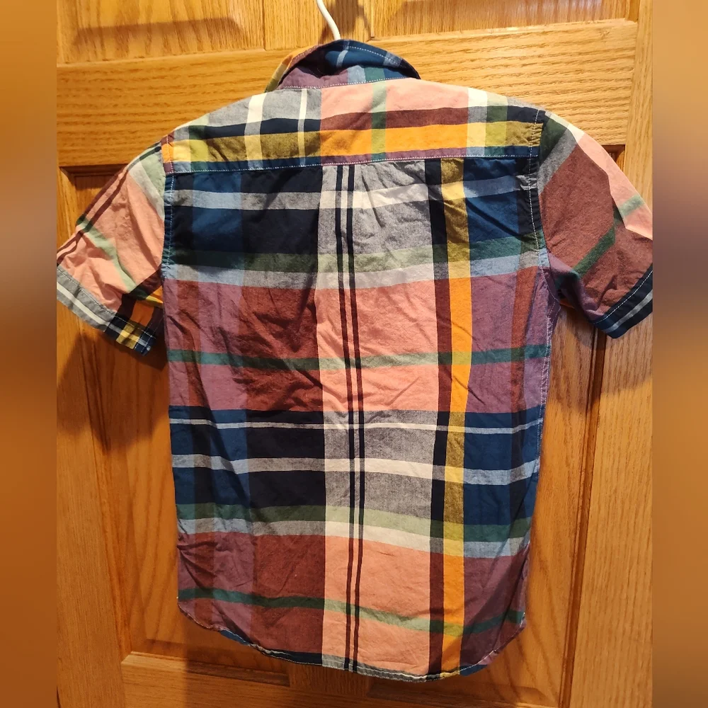 GAP vibrant plaid